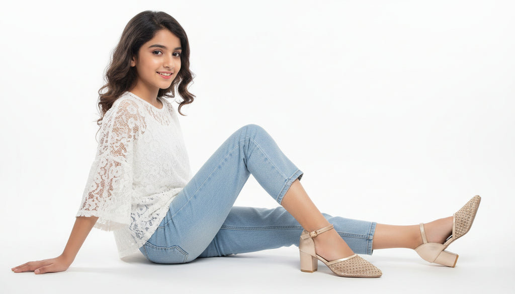 Elegant Party Heels for Little Feet – Comfort Meets Style by Choti Si Walk